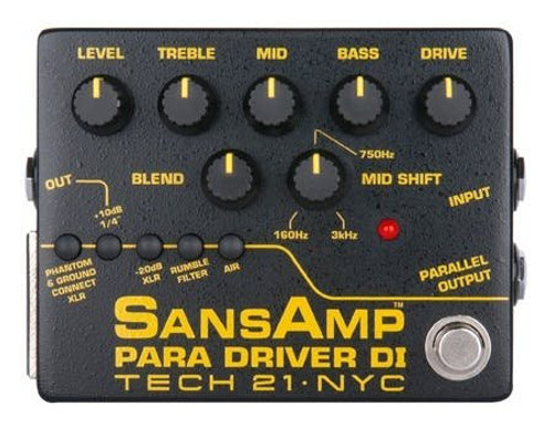 Tech 21 SansAmp Para Driver DI Instrument Pre-amp Pedal - 113235-tmpF598.jpg