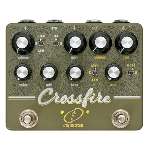 Crazy Tube Circuits CROSSFIRE Dual Channel Overdrive Pre-Amp FX Pedal - 63646-Crazy-Tube-Circuits-Crossfire.jpg