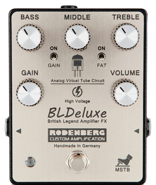 Rodenberg BLDeluxe British Legend Deluxe Amplifier Overdrive Pedal - BLDELUXE-BLD-FRONT.jpg