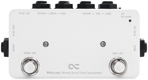 One Control Minimal Series White Loop with BJF Buffer - OC-M-WHITELOOP2-One-Control-Minimal-Series-White-Loop-with-BJF-Buffer-Front.jpg