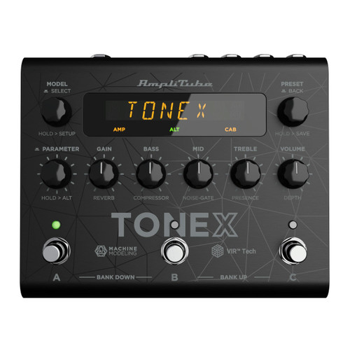 IK Multimedia AmpliTube TONEX Amp Machine Modelling Pedal - TONEX-PEDAL-IK-Multimedia-AmpliTube-TONEX-Pedal.jpg