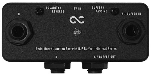 One Control Minimal Series Pedal Board Junction Box with BJF Buffer - OC-M-PEDALJUNBOX-One-Control-Minimal-Series-Pedal-Board-Junction-Box-with-BJF-Buffer-Hero.jpg