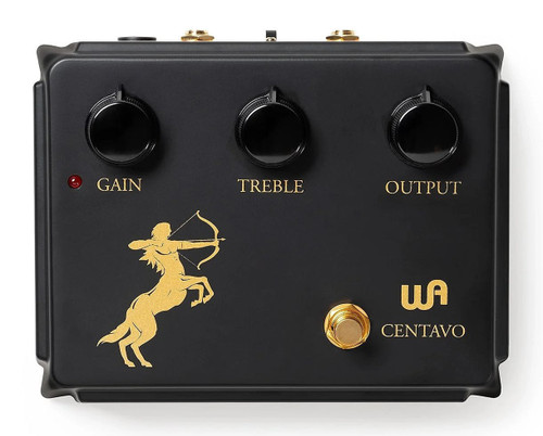 Warm Audio Centavo Overdrive Pedal limited edition blackout finish - WA-CVB-warm-audio-centavo-pedal-black-1.jpg