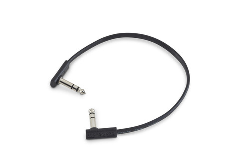 Rockboard Flat TRS Cable 30 cm - Black - 310084-1544460693686.jpg
