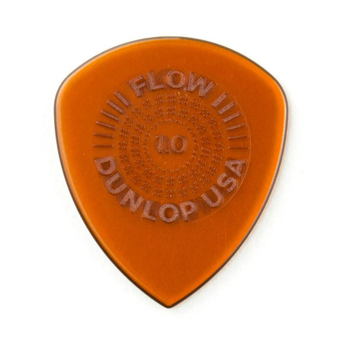 Dunlop Flow Standard 1.00mm Guitar Picks - Pack of 6 - 380269-Dunlop Picks Flow Grip 1.00mm Players Pack 6.jpg