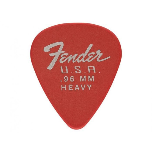 Fender 351 Dura-Tone Pick Pack 0.96mm 12 pack - 0987351900-fender_351_dura-tone_guitar_pick_12_pack_-_fiesta_red.jpg