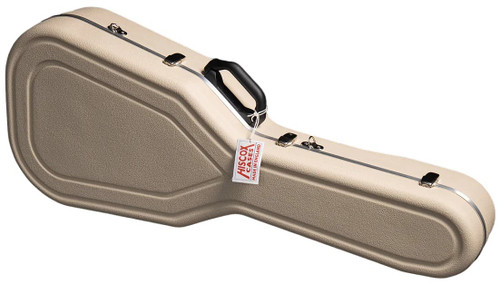 Hiscox Pro-II Large Classical Small Acoustic Guitar Case - Ivory - Silver Interior - PRO-II-GCL-L-I-S-1.jpg
