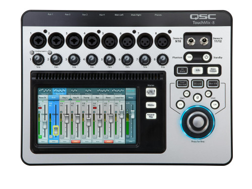 QSC Audio TouchMix 8 Compact Digital Live Mixer - 55454-qsc-touchmix-8.jpg