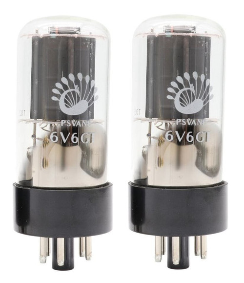 PSVANE 6V6GT Matched Pair of Valve Tubes - 6V6GT-PAIR-6v6gt-pair.jpg