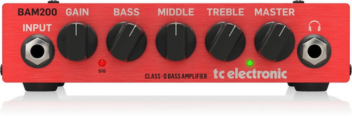 TC Electronic BAM200 Ultra-Compact 200 Watt Bass Head - 332623-BAM200_P0DI5_Front_L.jpg