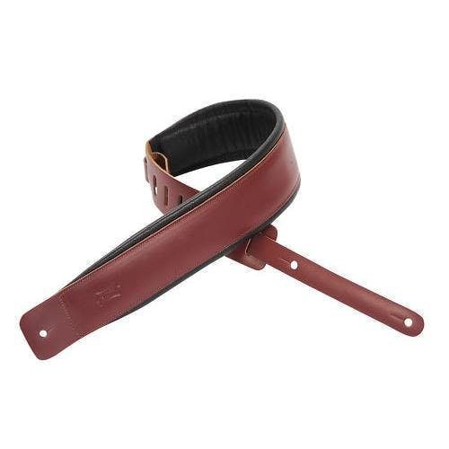 Levy DM1PDBRG Leather Padded Strap Burgandy - 12804-DM1PDBRG_super.jpg