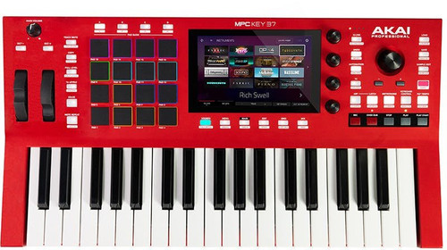 Akai MPC KEY 37 STANDALONE MPC PRODUCTION KEYBOARD - MPCKEY37XEUK-AKAI-MPC_Mey-37_Top.jpg