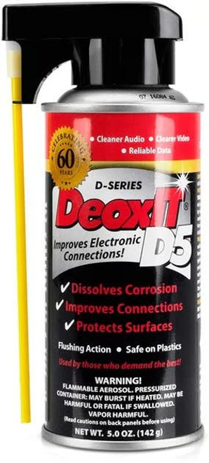 CAIG DeoxIT Contact Cleaner, 5% Spray, 5 oz - D5S-6-caig-deoxit.jpg