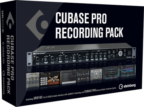 Steinberg Cubase Pro Recording Pack UK - UR816C & Cubase Pro 13 - 49094-Cubase_Pro_Recording_Pack_Front.jpg