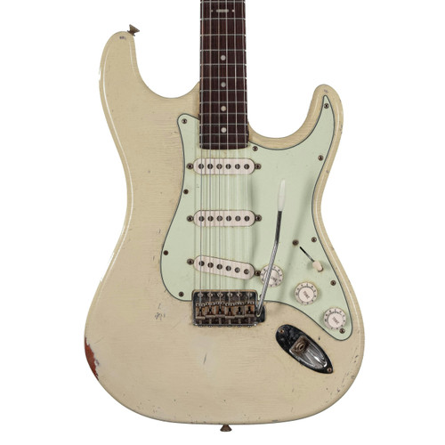 Hansen Guitars S-Style Light Relic Electric Guitar in Olympic White - 526425-503 (2).jpg