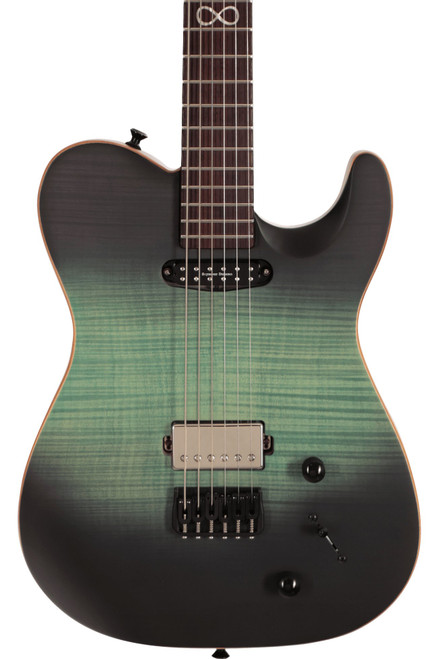 Chapman Lawmaker Baritone Legacy Electric Guitar in Ocean Moss Blue Rosewood Neck - LMKYB-LGY-OMG-Chapman-Lawmaker-Baritone-Legacy-Electric-Guitar-in-Ocean-Moss-Green-Rosewood-Neck-Hero.jpg