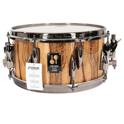 Sonor 2023 One Of A Kind Snare 13x6.5, 9 Ply Medium Maple with Black Limba with Case, Certificate, 1 of 80 OOAK - 11182721-SNT-11827211-1.jpg