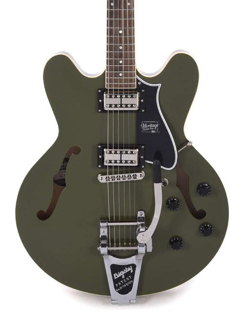 Heritage Standard Collection H-535 Electric Guitar with Bigsby in Olive Drab - HRT-015109LOLL154-B-1.jpg