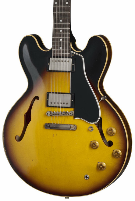 Gibson 1958 ES-335 Reissue Murphy Lab Heavy Aged - Faded Tobacco Burst - 58ES335PSL21802-1958-ES-335-Reissue-Murphy-Lab-Heavy-Aged-Faded-Tobacco-Burst-Hero.jpg