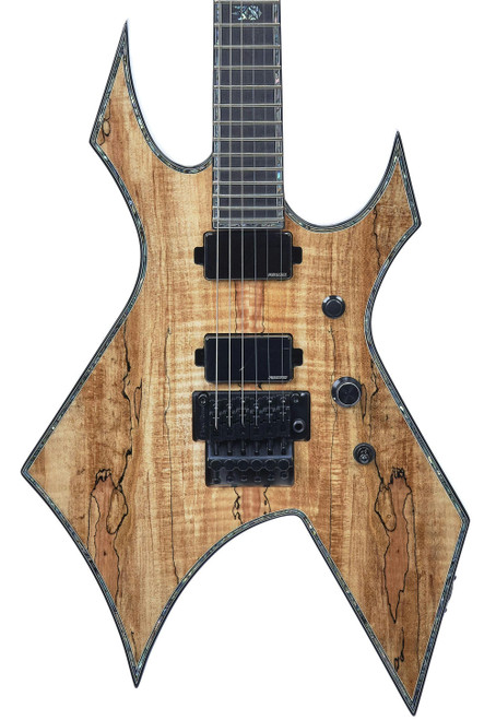 BC Rich Extreme Series Warlock Exotic Electric Guitar with Floyd Rose in Spalted Maple - 514777-BC-Rich-Extreme-Series-Warlock-Exotic-Floyd-Rose-Spalted-Maple-Body.jpg