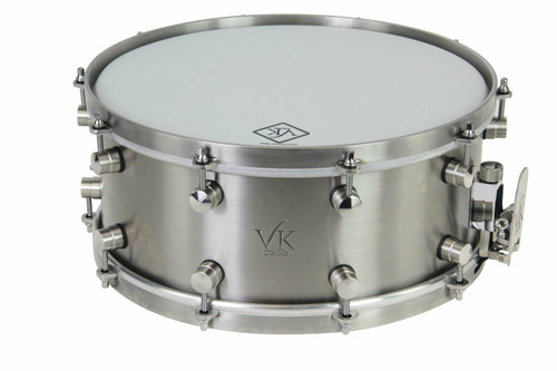 VK Drum 13x6.5 Stainless Steel Snare - 107216-Steel-2.jpg