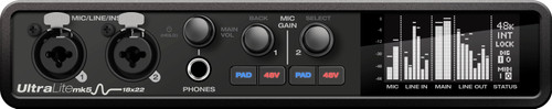 MOTU UltraLite-mk5 18x22 USB Audio Interface - 1285-Motu_ultralite-mk5-front.jpg