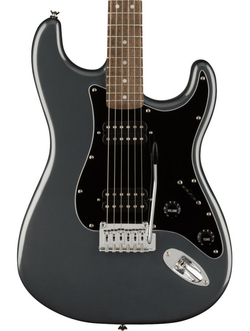 Squier Affinity Stratocaster HH Electric Guitar in Charcoal Frost Metallic - 437420-Squier-Affinity-Stratocaster-HH-Charcoal-Frost-Metallic-Body.jpg