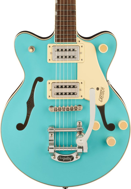 Gretsch G2655T Streamliner Center Block Jr. Double-Cut Electric Guitar with Bigsby in Tropico - 2807200525-2807200525_gre_ins_frt_1_rr-hero.jpg