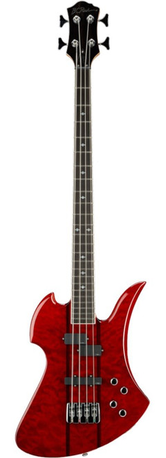 BC Rich Legacy Series Heritage Classic Mockingbird Bass Guitar in Transparent Red - 521485-BC-Rich-Legacy-Heritage-Classic-Mockingbird-Bass-Red.jpg
