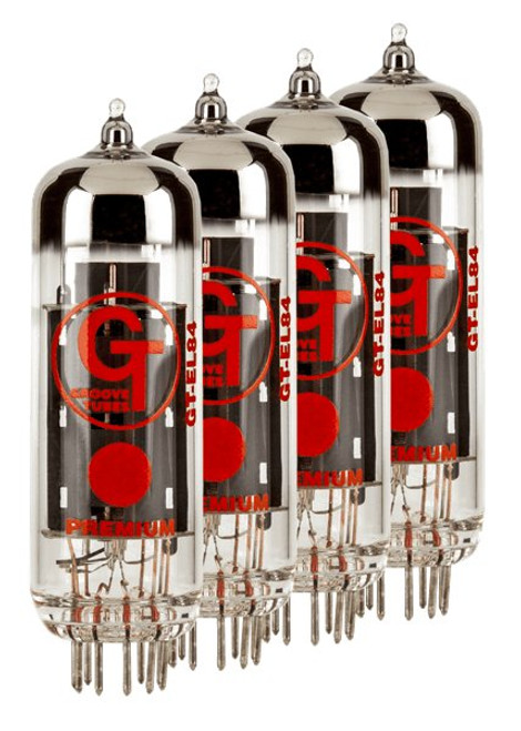 Groove Tubes GT-EL84-S Medium Quartet Amp Tubes - 439255-1617267152320.jpg