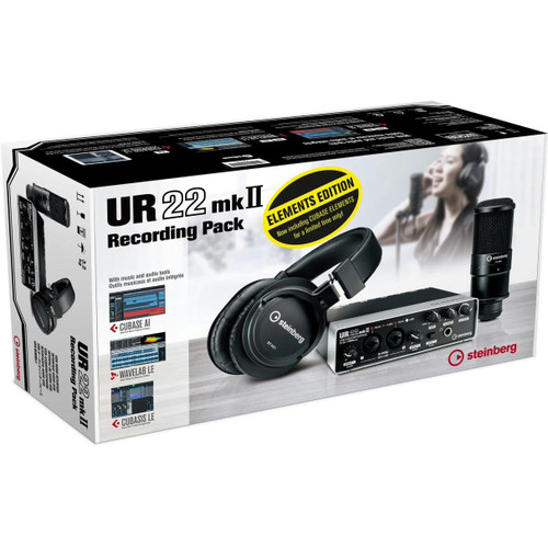 Steinberg UR22 MkII Recording pack with Mic, Headphones, Cable & Cubase Elements 13 - 445219-1622556082835.jpg