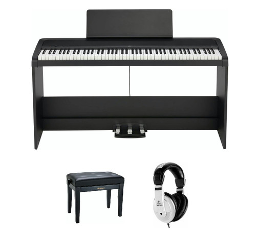 Korg B2 Digital Piano in Black Bundle 3 - _BUN-B2SPBK-01-bundleB2SP.jpg