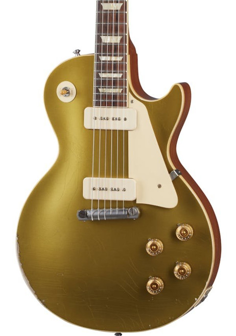 Gibson Custom Shop Murphy Lab 1954 Les Paul Goldtop Reissue Heavy Aged Electric Guitar in Double Gold - 435110-Untitled.jpg