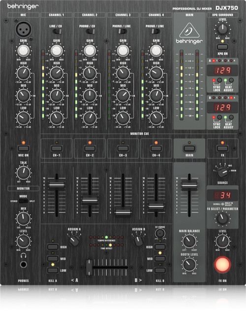 B Stock : Behringer DJX750 Mixer - 440897-DJX750_P0956_Top_XL.jpg