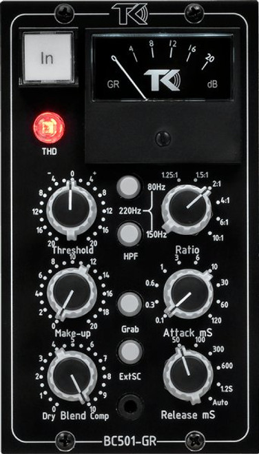 TK Audio BC501 500 Series Stereo Compressor - TK-BC501-GR-TK-Audio_BC501-GR.jpg
