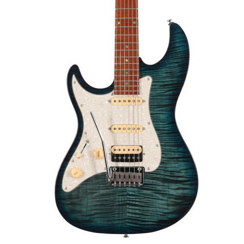 B Stock : Sire Larry Carlton S7 FM Left Handed Electric Guitar in Trans Blue - S7FMLHTBLUE-S7FMLHTBLUE-2.jpg