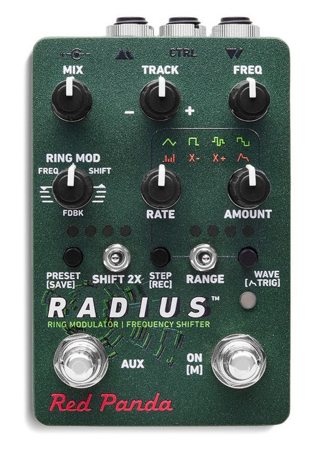 Red Panda Radius Ring Modulator and Frequency Shifter Pedal - RPRADIUS-redpanda_radius_front__86357.jpg