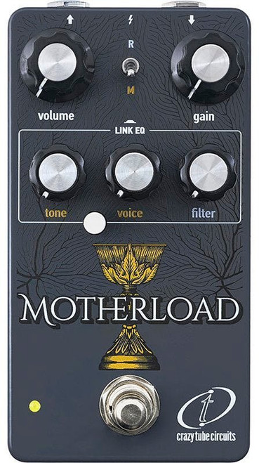 Crazy Tube Circuits Motherload Fuzz / Distortion FX Pedal - 64125-Crazy-Tube-Circuits-Motherload-Fuzz-Distortion-FX-Pedal-Front.jpg