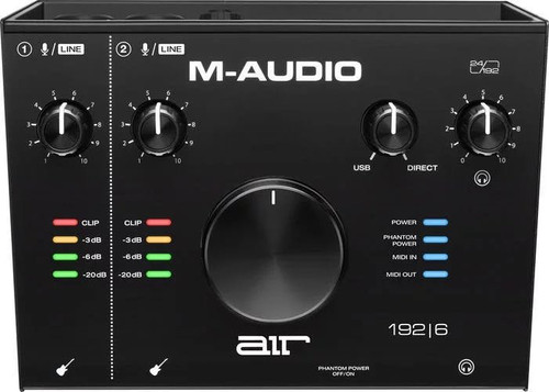 M-Audio AIR 192 6 - 2-In/2-Out 24/192 USB Audio/MIDI Interface - 360000-1571920985508.jpg