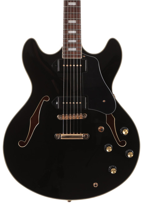 B Stock : Sire Larry Carlton H7V Semi-Hollow Electric Guitar in Black - B-H7VBK-0007 (3).jpg