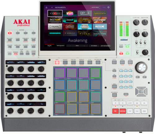 Akai MPC X SE Standalone Music Production Centre - MPCXSEXUK-Akai-MPCXSE-in-White-Front.jpg