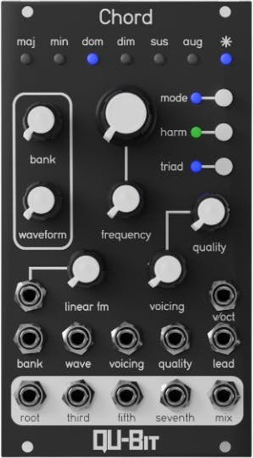 Qu-Bit Electronix Chord v2 Eurorack Module - QB-CHORD-V2-QU-Bit_electronix_Chord_V2_Front.jpg