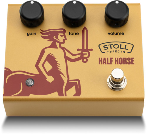 Stoll Effects Half Horse 1 of 200 First Edition Overdrive Pedal - HALFHORSE.jpg