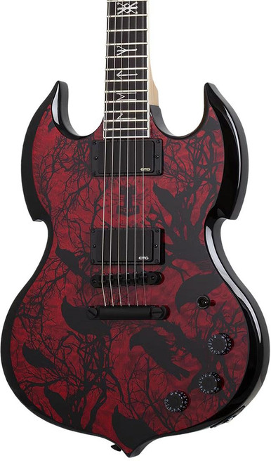 Wylde Audio Barbarian in Blood Raven Signed By Zakk Wylde - Barbarian.Blood Raven.01-hero.jpg