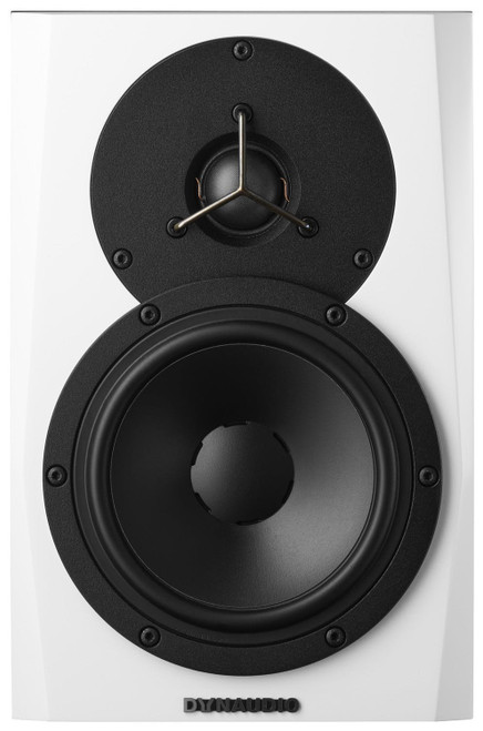 Dynaudio PRO LYD-5 DSP Studio Monitor in White (Each) - 277968-lyd 5 bw front.jpg