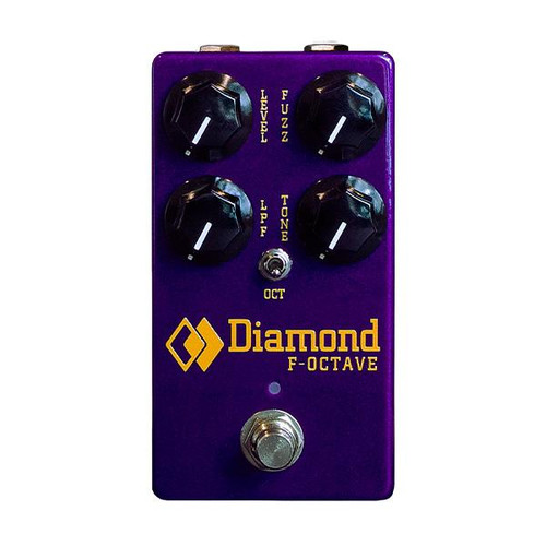 Diamond F-Octave Fuzz Octave Pedal - diamond-F_octave-front.jpg