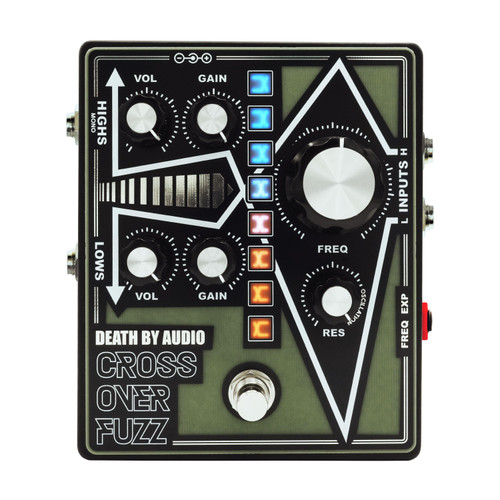 Death By Audio Crossover Fuzz Pedal - dba-crossover_fuzz-front_compressed.jpg