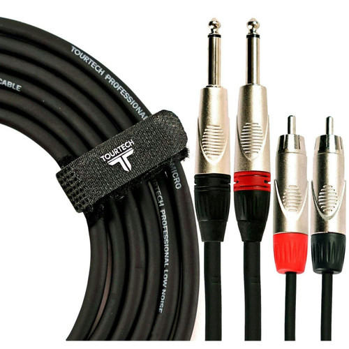 Tourtech 10ft/3m Twin Cable RCA - Jack - 351260-1567073447533.jpg