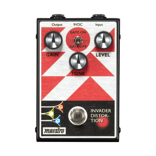 Maestro Invader Distortion Effects Pedal Promo - MOCIDP_front_compressed.jpg