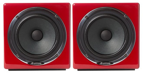 Avantone MixCube Active Full-Range Mini-Reference Studio Monitors in Ferrari Red (Pair) - 344869-1563538563502.jpg